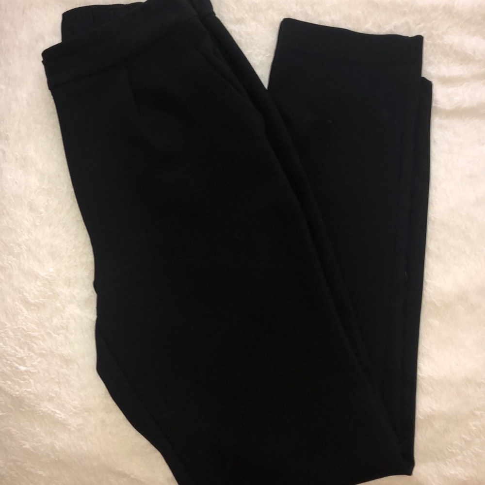 Black Pencil Work Pant
